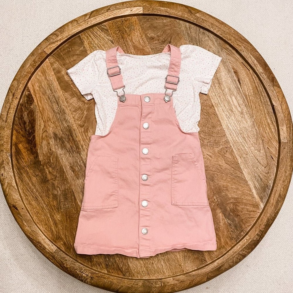 H&M Overall Dress Set